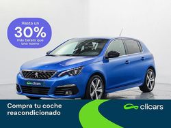 Azul Usado 2021 Peugeot 308 GTi Berlina | 17.790 € (Precio justo)