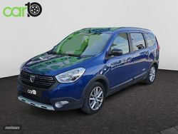 Azul Usado 2022 Dacia Lodgy Comfort Monovolumen | 17.990 € (Un poco caro)