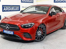 Rojo Usado 2022 Mercedes E350 AMG Coupe | 54.990 € (Precio justo)
