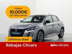 Plateado Usado 2024 Peugeot 208 Active Utilitario | 13.590 € (Buen precio)