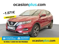 Rojo Usado 2018 Nissan Qashqai N-Connecta SUV | 17.290 € (Precio justo)