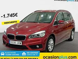 Rojo Usado 2017 BMW 218 Gran Tourer Monovolumen | 18.000 € (Buen precio)