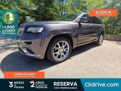 Gris Usado 2015 Jeep Grand Cherokee Summit SUV | 23.990 € (Precio justo)