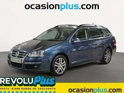 Azul Usado 2009 VW Golf VI Highline Familiar | 3890 € (Buen precio)
