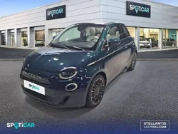 Azul Usado 2021 Fiat 500e La Prima Descapotable | 19.900 €