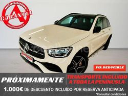 Blanco Usado 2022 Mercedes GLC300 AMG line SUV | 42.890 € (Precio justo)