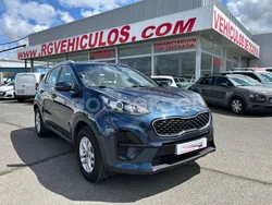 Azul Usado 2019 Kia Sportage Plus SUV | 18.900 € (Un poco caro)