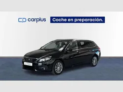 Negro Usado 2020 Peugeot 308 Allure Familiar | 14.290 € (Precio justo)