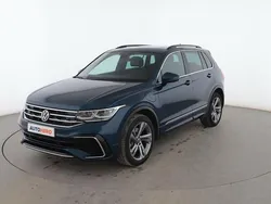 Azul Usado 2021 VW Tiguan R-line SUV | 33.099 € (Precio justo)
