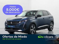 Azul Usado 2021 Peugeot 3008 GT SUV | 24.990 € (Un poco caro)