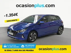 Azul Usado 2021 Hyundai i20 Berlina | 12.500 € (Precio justo)