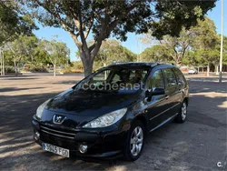 Negro Usado 2008 Peugeot 307 Familiar | 2950 € (Precio justo)