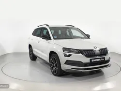 Gris Usado 2021 Skoda Karoq SportLine SUV | 25.900 € (Caro)