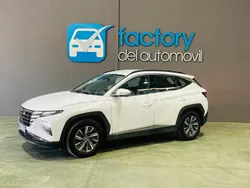 Blanco Usado 2021 Hyundai Tucson SUV | 19.500 € (Precio justo)