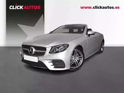 Plateado Usado 2019 Mercedes E220 Descapotable | 35.400 € (Precio justo)