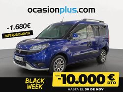 Azul Usado 2019 Fiat Doblò Trekking Monovolumen | 18.490 €