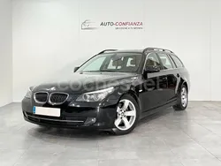 Negro Usado 2007 BMW 525 Familiar | 7995 € (Precio justo)