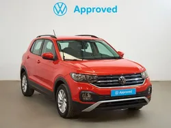 Rojo Usado 2021 VW T-Cross Advance SUV | 18.770 € (Precio justo)