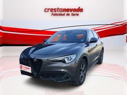 Gris Usado 2021 Alfa Romeo Stelvio Sprint SUV | 28.895 € (Un poco caro)