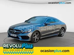 Gris / plata Usado 2015 Mercedes C220 AMG line Coupe | 23.200 € (Buen precio)