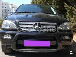 Negro Usado 2004 Mercedes ML270 Edition SUV | 7600 € (Caro)