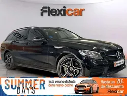 Azul Usado 2020 Mercedes C300e Familiar | 25.590 € (Precio justo)