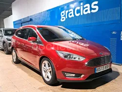 Rojo Usado 2018 Ford Focus Titanium Familiar | 11.900 € (Buen precio)