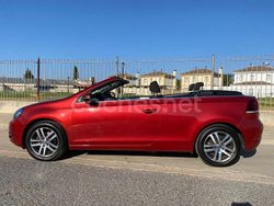 Granate Usado 2012 VW Golf Cabriolet Descapotable | 10.499 € (Precio justo)