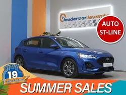 Azul Usado 2023 Ford Focus ST-Line Berlina | 19.300 € (Precio justo)