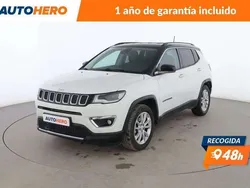 Blanco Usado 2020 Jeep Compass Limited SUV | 18.570 € (Precio justo)