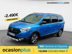Azul Usado 2019 Dacia Lodgy Monovolumen | 14.990 € (Precio justo)