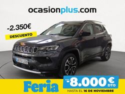 Blanco Usado 2022 Jeep Compass Limited SUV | 17.600 € (Precio justo)