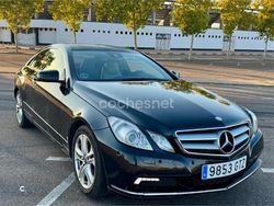 Negro Usado 2010 Mercedes E250 Elegance Coupe | 8700 € (Buen precio)