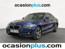 Azul Usado 2015 BMW 220 Sport Line Coupe | 23.700 € (Caro)