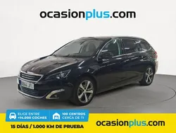 Negro Usado 2015 Peugeot 308 Allure Familiar | 9900 € (Precio justo)