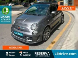 Gris Usado 2015 Abarth 595 Turismo Utilitario | 14.890 € (Un poco caro)