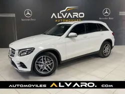 Blanco Usado 2018 Mercedes GLC220 SUV | 30.900 € (Precio justo)