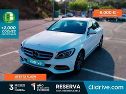 Blanco Usado 2014 Mercedes C220 Elegance Berlina | 21.790 € (Precio justo)