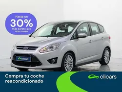Plateado Usado 2014 Ford C-MAX Titanium Monovolumen | 8590 € (Precio justo)