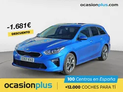 Azul Usado 2019 Kia Ceed Familiar | 16.900 € (Un poco caro)