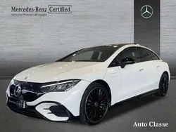 Blanco Usado 2023 Mercedes EQB350 AMG line SUV | 55.900 € (Precio justo)