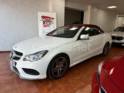 Blanco Usado 2015 Mercedes E220 Descapotable | 28.299 € (Caro)