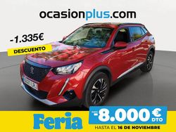 Rojo Usado 2021 Peugeot 2008 Allure SUV | 14.590 € (Buen precio)