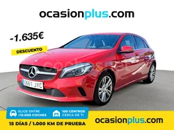 Rojo Usado 2017 Mercedes A200 Berlina | 17.990 € (Precio justo)