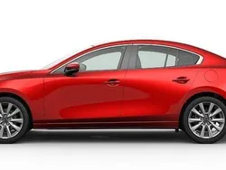 Rojo Usado 2021 Mazda 3 Berlina | 24.800 € (Un poco caro)