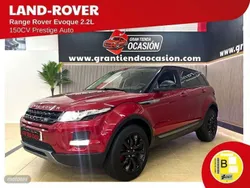 Granate Usado 2014 Land Rover Range Rover evoque Prestige SUV | 17.480 € (Precio justo)