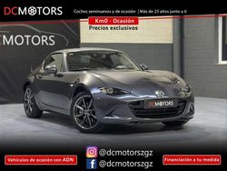 Gris Usado 2017 Mazda MX5 Luxury Descapotable | 24.700 € (Precio justo)
