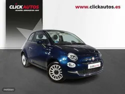Azul Usado 2021 Fiat 500 Dolcevita Descapotable | 12.300 € (Precio justo)