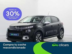 Negro Usado 2020 Citroën C3 PureTech Utilitario | 11.290 € (Precio justo)