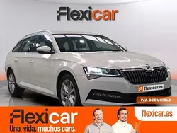Blanco Usado 2021 Skoda Superb Ambition Familiar | 19.490 € (Precio justo)